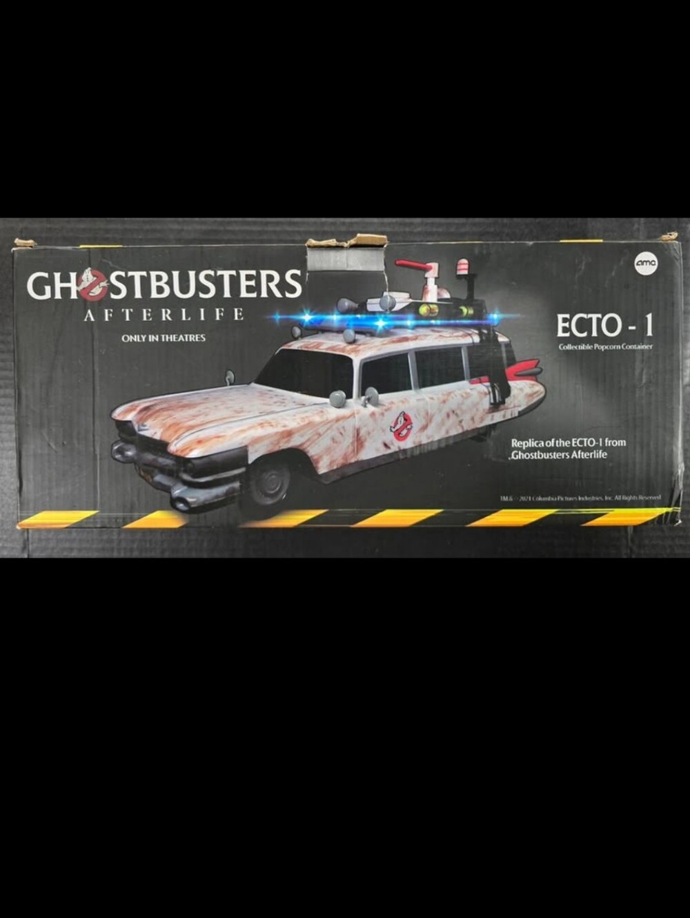 Ghostbusters Afterlife Ecto-1 Popcorn Bucket AMC Exclusive 2021